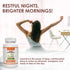 Magnesium L Threonate L Theanine Lemon Balm and Apigenin 4 in 1 Sleep Supplement, 1400 mg 120 Capsules, Vegan, Non-GMO & Gluten Free, GMP Certified